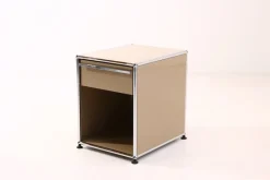 Pamono Bedside Tables by Fritz Haller & Paul Schärer for USM Haller, 2025, Set of 2><noscript><img width=