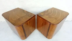 Pamono Bedside Tables by Jindřich Halabala for Up Závody, 1960s, Set of 2><noscript><img width=
