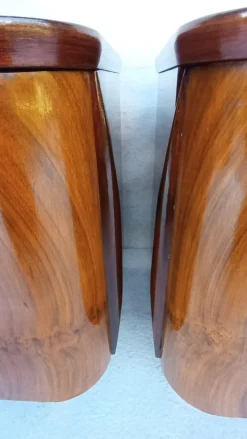 Pamono Bedside Tables by Jindřich Halabala for Up Závody, 1960s, Set of 2><noscript><img width=