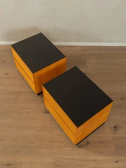 Pamono Bedside Tables from WK Möbel, 1950s, Set of 2><noscript><img width=