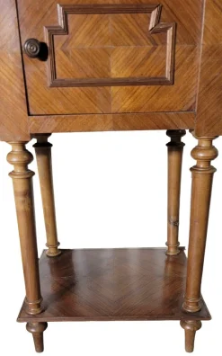 Pamono Bedside Tables in Walnut, Set of 2><noscript><img width=