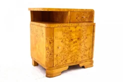 Pamono Bedside Tables, Poland, 1940s, Set of 2><noscript><img width=