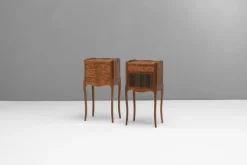 Pamono Bedside Tables, 1930s, Set of 2