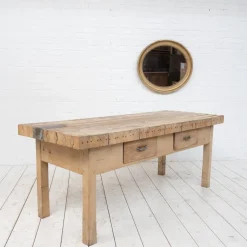 Pamono Beech Butcher's Block, 1930s