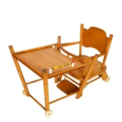 Clearance Pamono Beech Children's Chair with Table, 1960s