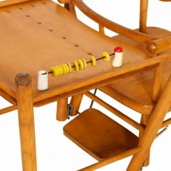 Clearance Pamono Beech Children's Chair with Table, 1960s