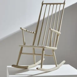 Pamono Beech Rocking Chair, 1960s> Rocking Chairs