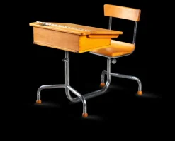 Pamono Beech Wood School Table, Czechoslavakia, 1940s> Children's Tables