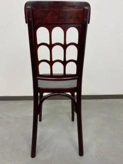 Pamono Beehive Dining Chairs attributed to Josef Hoffmann, 1890s, Set of 2><noscript><img width=