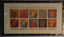 Online Pamono Beeldrecth Amsterdam Exhibition Poster by Andy Warhol for Art Unlimited, 1989