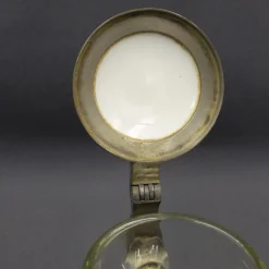Pamono Beer Mug in Glass with Hand-Painted Lid, 1900s-1920s><noscript><img width=