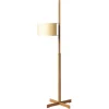 Outlet Pamono Beige and Oak Tmm Floor Lamp by Miguel Milá