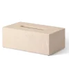 Pamono Beige Marble Rectangular Tissue Box by Royal Bee Design> Trunks, Crates & Baskets