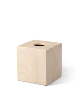 Discount Pamono Beige Marble Square Tissue Box by Royal Bee Design