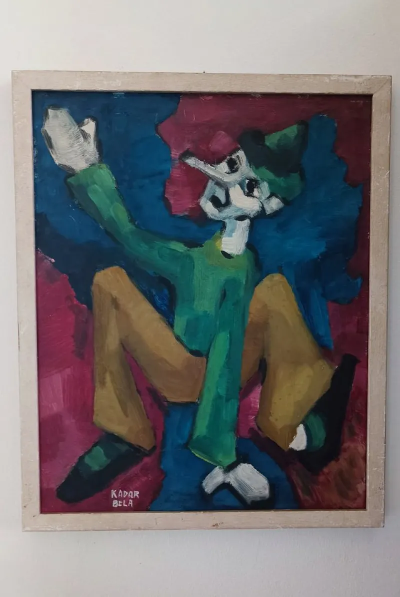 Pamono Bela Kadar, Pinocchio, 1920, Painting, Framed> Impressionist