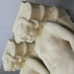 Pamono Belgian Art Deco Caryatids by Artus Guerin, Set of 2><noscript><img width=