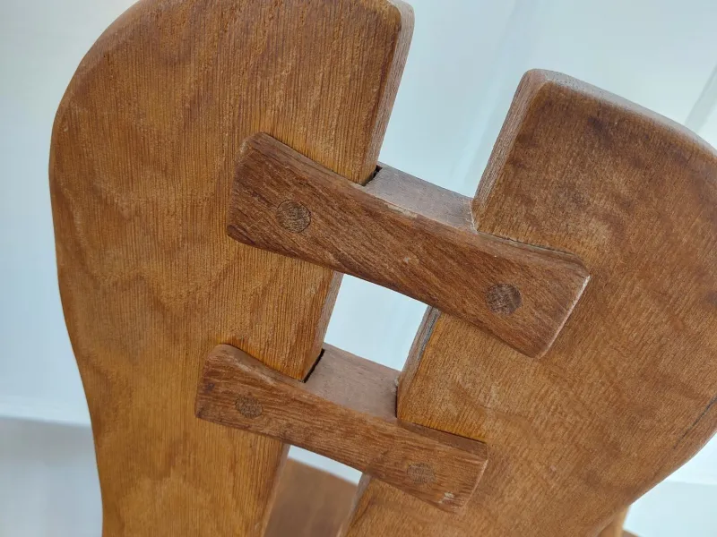 Pamono Belgian Brutalist Chairs by De Puydt, 1960s, Set of 4> Side Chairs & Dining Chairs