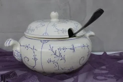 Sale Pamono Belgian Porcelain Tureen from Boch Frères, 1930s