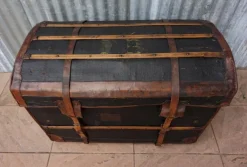 Clearance Pamono Belgian Steamer Trunk from Gustave de Laet, 1880s