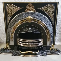 Pamono Belgian Wood Stove or Heater by J. G. Buckens / Réguile & Pecqueur, 19th Century> Fireplaces And Mantels