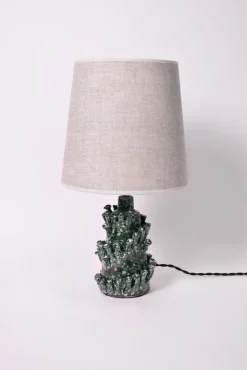 Hot Pamono Belize Green Marbled Lamp by Barracuda Interiors