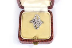 Sale Pamono Belle Epoque Diamond Ring