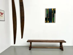 Pamono Bench with Baluster Base, 1950s> Benches