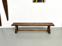 Pamono Bench with Baluster Base, 1950s> Benches
