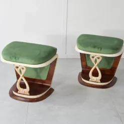 New Pamono Benches attributed to Pier Luigi Colli, 1940s, Set of 2