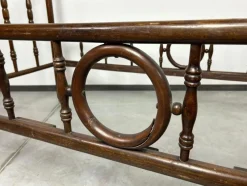 Pamono Bentwood Bed by Fischel, 1890s