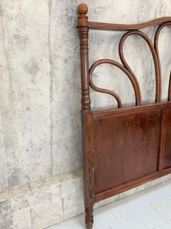 Pamono Bentwood Bed Frame from Thonet><noscript><img width=