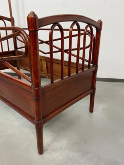 Pamono Bentwood Children's Bed by Michael Thonet, 1890><noscript><img width=