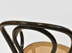 New Pamono Bentwood Ebonised Rocking Chair from Thonet, 1890s