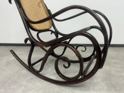 Clearance Pamono Bentwood Rocking Chair from Thonet, 1940s