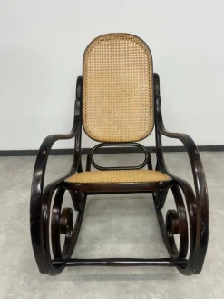 Clearance Pamono Bentwood Rocking Chair from Thonet, 1940s