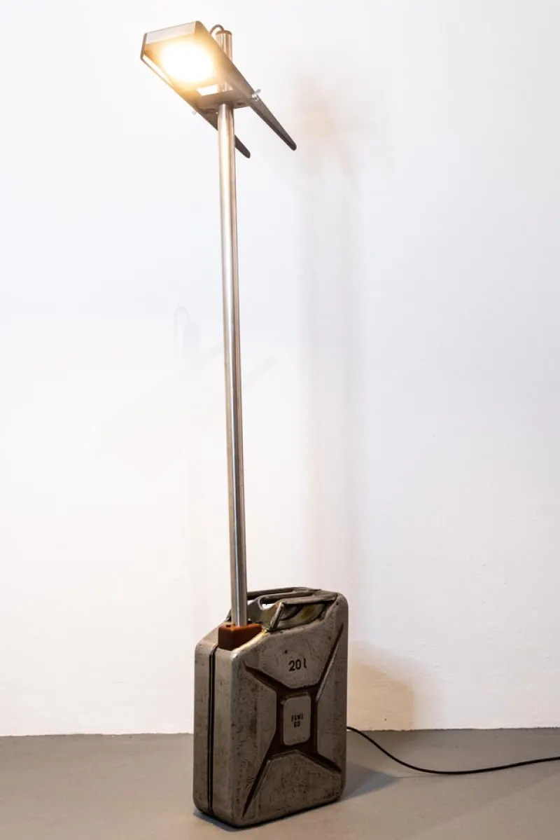 Pamono Benzina Floor Lamp by Caio Superchi> Floor Lamps