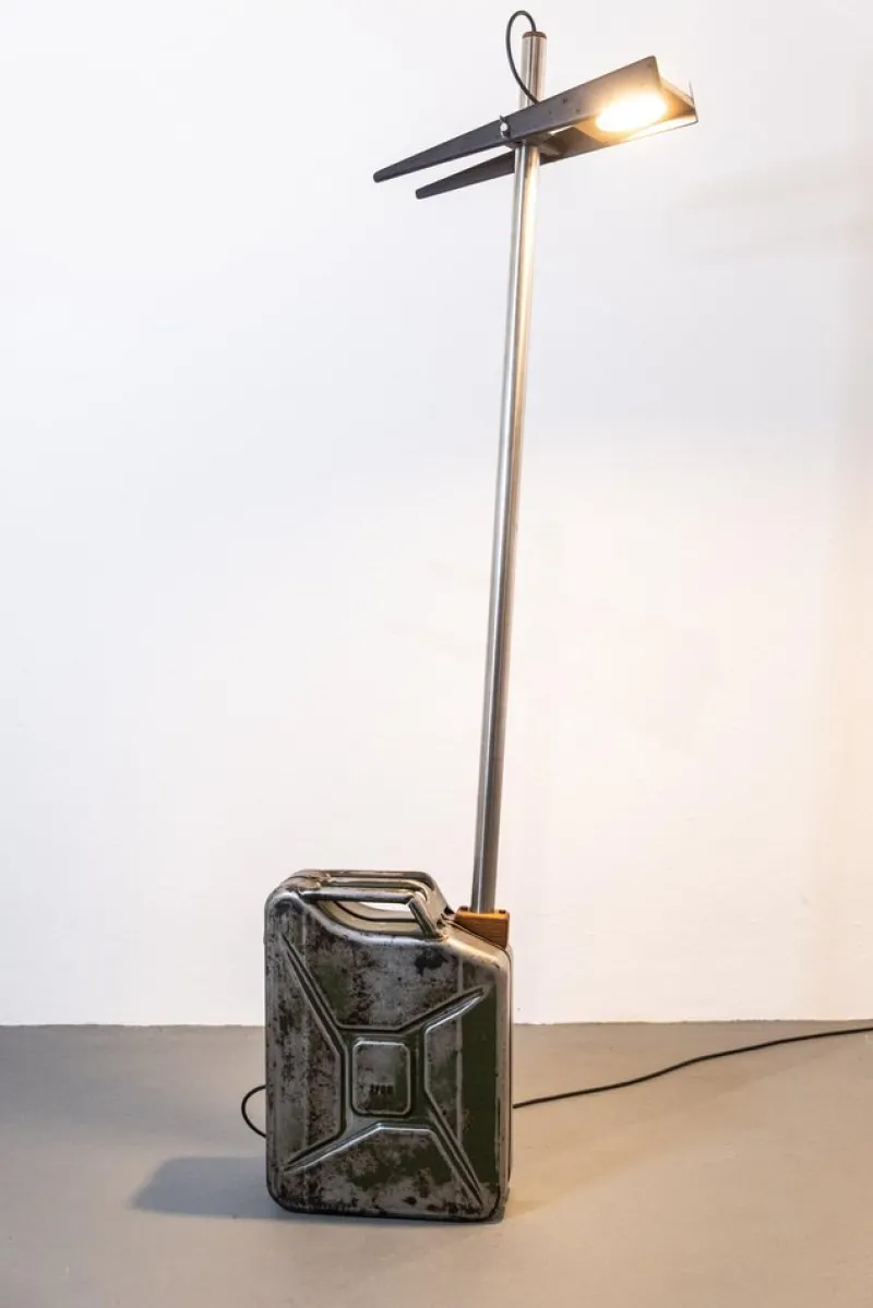 Pamono Benzina Floor Lamp by Caio Superchi> Floor Lamps