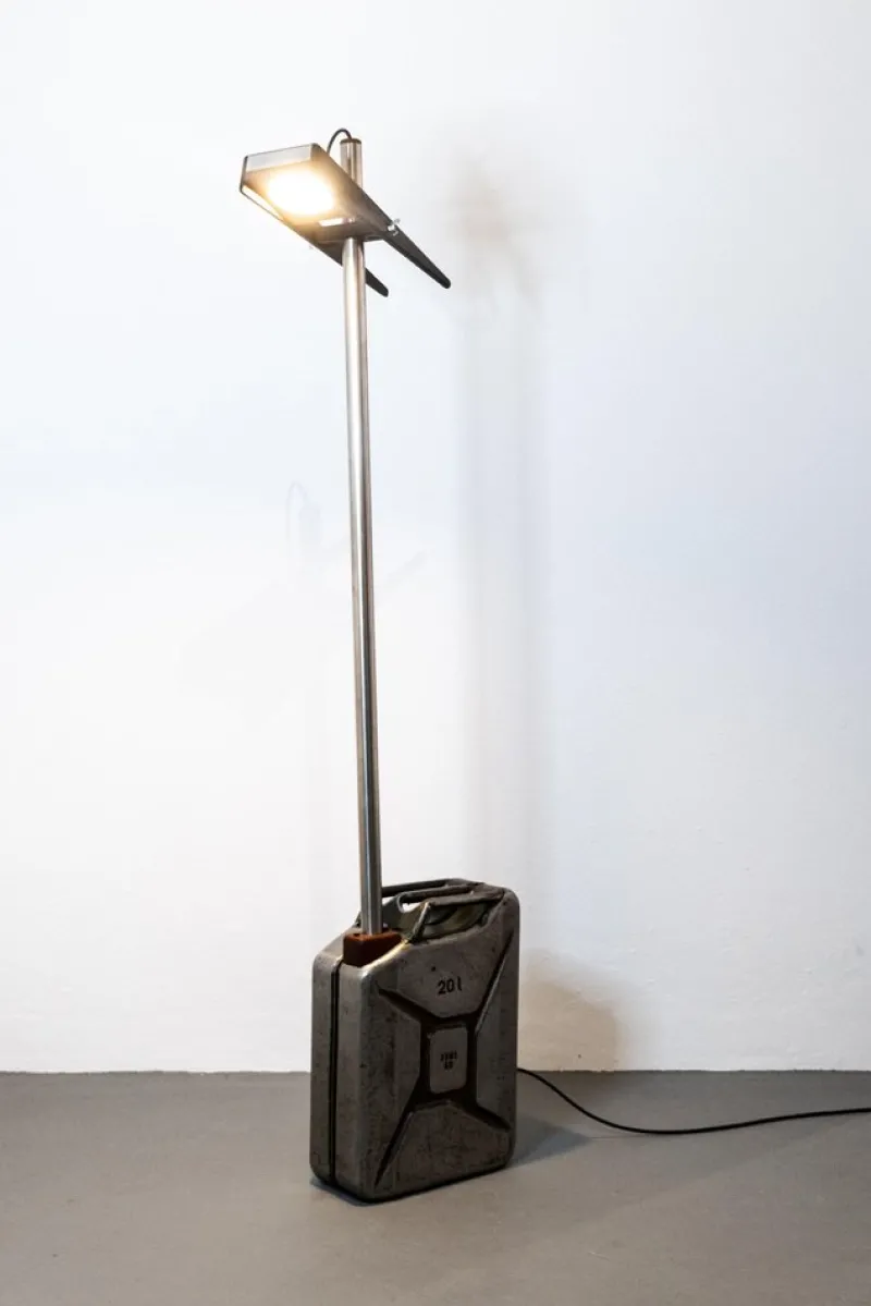 Pamono Benzina Floor Lamp by Caio Superchi> Floor Lamps
