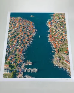 New Pamono Bernhard Lang, AV_Archipelago_008 Aerial View, 2025, Print