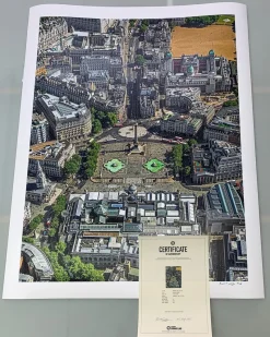 Pamono Bernhard Lang, Trafalger Square, Archival Pigment Print> Photography