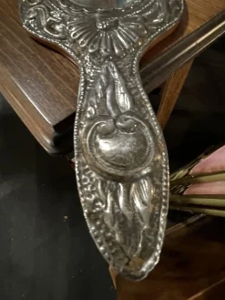 Best Pamono Beveled Hand Mirror, 1900s