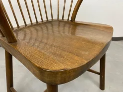 Pamono B952F Windsor Chair attributed to Adolf Loos for Thonet, 1890s> Office Chairs
