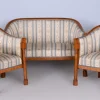 Pamono Biedermeier Birch Seating Set, Vienna, Austria, 1830s, Set of 3> Living Room Sets