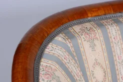 Pamono Biedermeier Birch Seating Set, Vienna, Austria, 1830s, Set of 3><noscript><img width=
