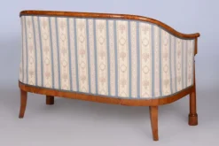 Pamono Biedermeier Birch Seating Set, Vienna, Austria, 1830s, Set of 3><noscript><img width=