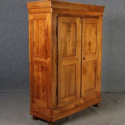 Pamono Biedermeier Cabinet in Cherrywood, 1830s><noscript><img width=