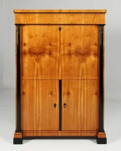 Pamono Biedermeier Cherrywood Secretary, 1830s> Secretaires
