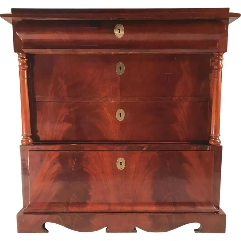 Hot Pamono Biedermeier Chest of Drawers, Northern Germany or Denmark, 1820s