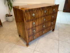 Pamono Biedermeier Chest of Drawers in Walnut