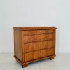 Best Pamono Biedermeier Chest of Drawers in Cherrywood with Columns, 1820s